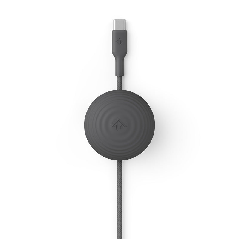 Câble CableStay USB-C (1,5 m) avec base lestée Slate