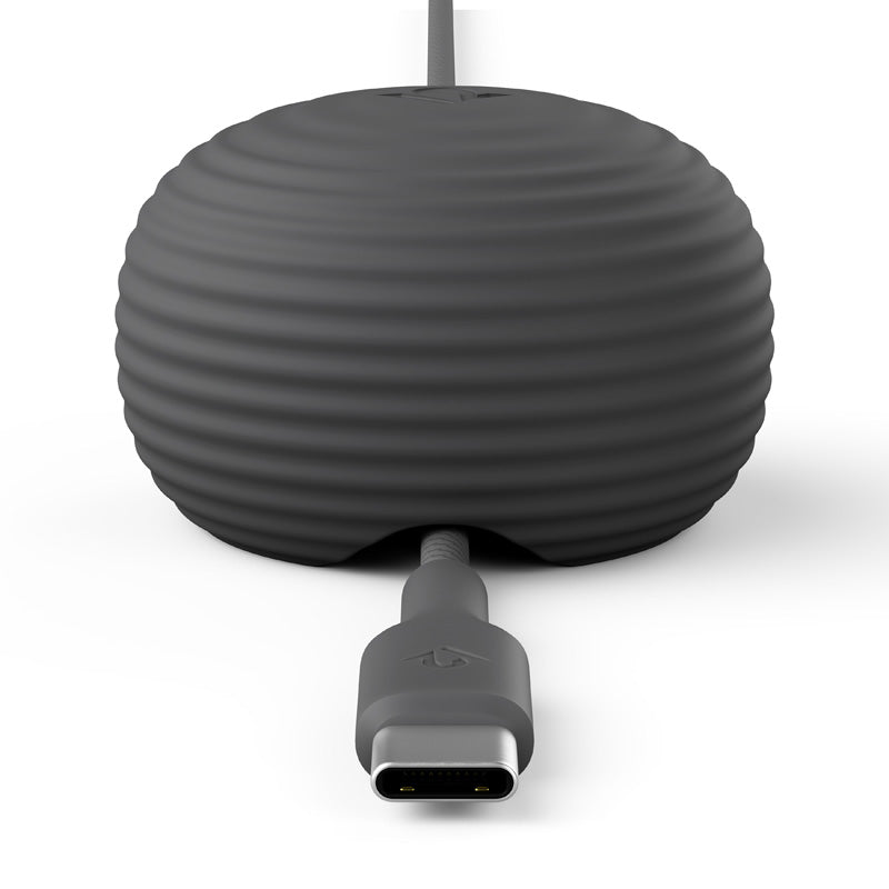 Câble CableStay USB-C (1,5 m) avec base lestée Slate