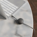 Câble CableStay USB-C (1,5 m) avec base lestée Slate