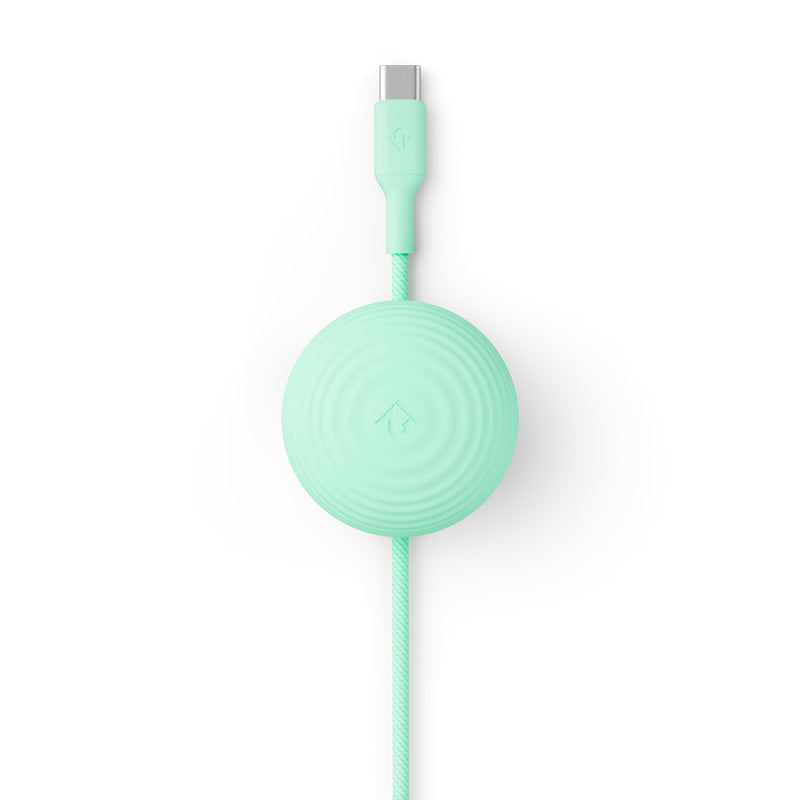 Câble CableStay USB-C (1,5 m) avec base lestée Mint