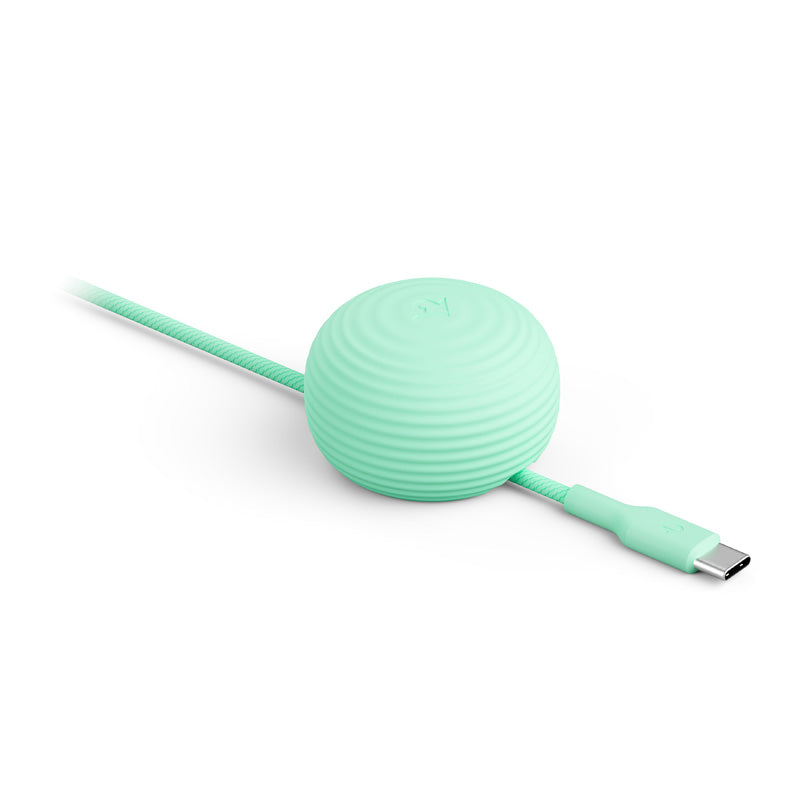Câble CableStay USB-C (1,5 m) avec base lestée Mint