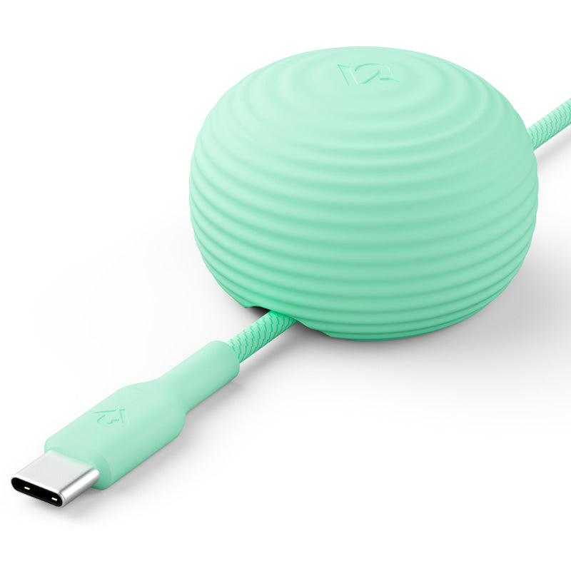 Câble CableStay USB-C (1,5 m) avec base lestée Mint