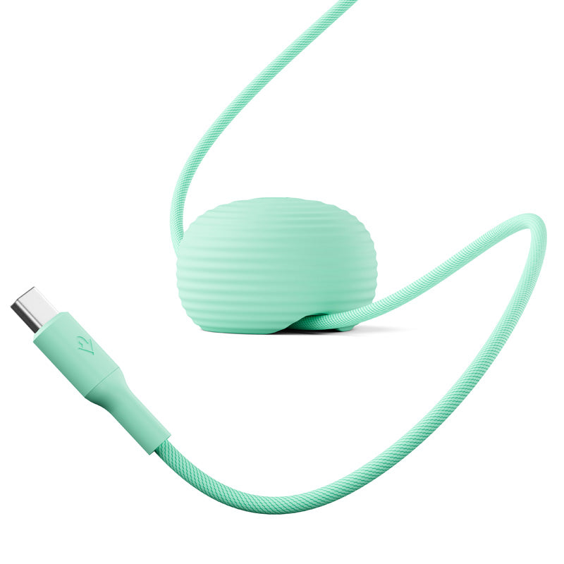 Câble CableStay USB-C (1,5 m) avec base lestée Mint