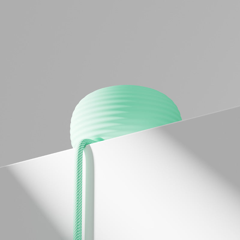 Câble CableStay USB-C (1,5 m) avec base lestée Mint