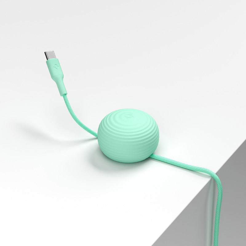 Câble CableStay USB-C (1,5 m) avec base lestée Mint