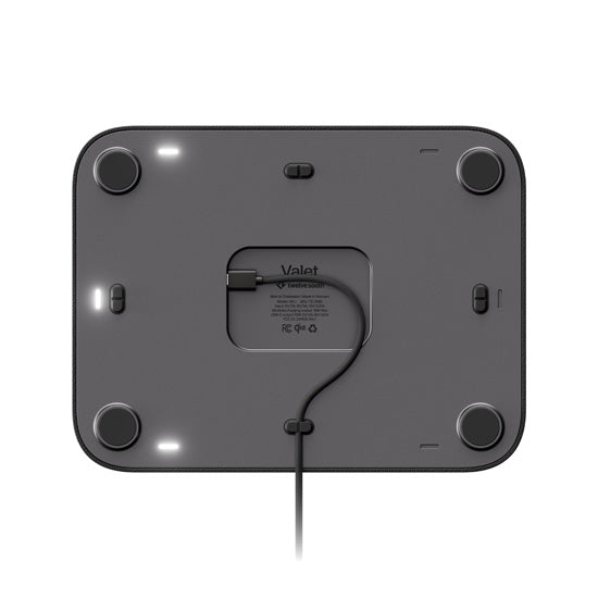 Valet Large 25W Base Noire / Cadre Noir