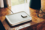 Valet Large 25W Base Taupe / Cadre Ecru