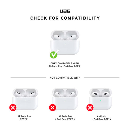 Coque Scout AirPods Pro 3 Noir
