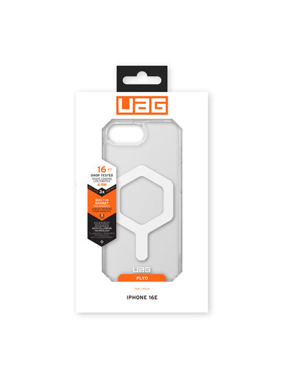 Plyo MagSafe iPhone 16e / 17e Ice/Blanc