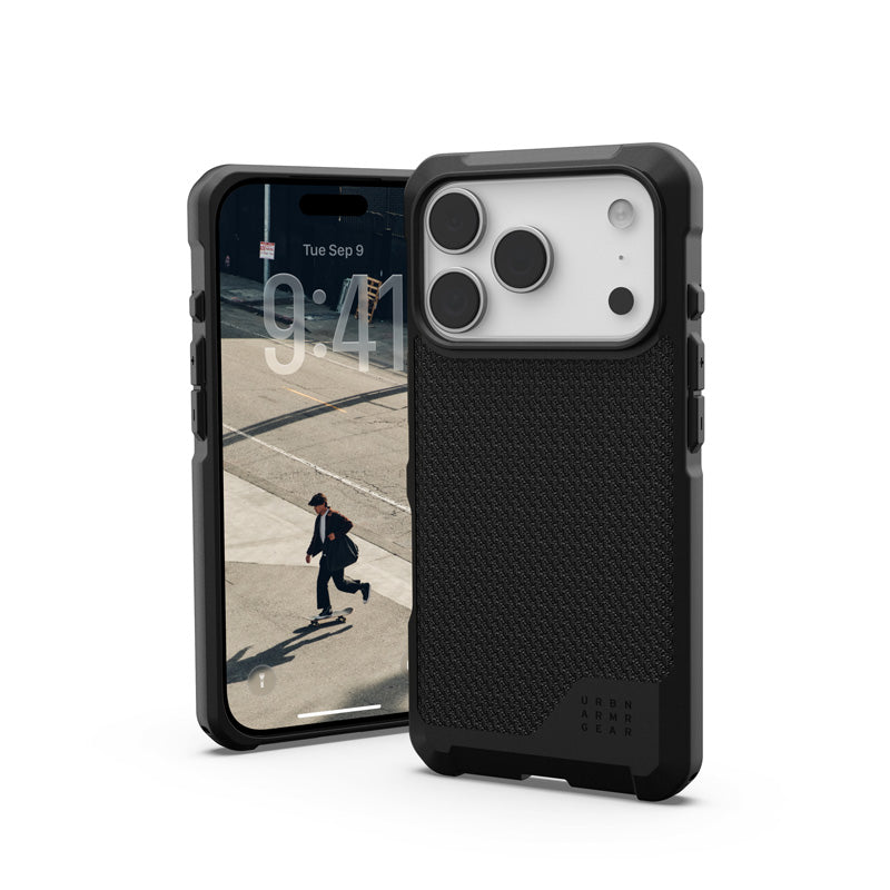 Metropolis LT Magsafe iPhone 18 Pro  / 17 Pro Kevlar Black