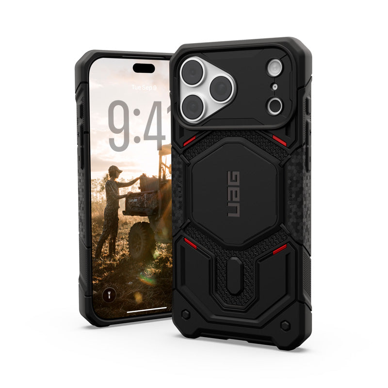 Monarch Pro iPhone 18 Pro Max / 17 Pro Max Kevlar Black