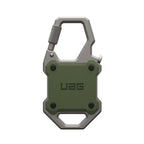 Coque Monarch pour AirTag Olive Drab/Silver
