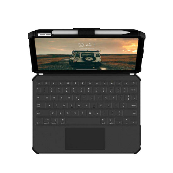 Folio clavier USB-C avec trackpad iPad 11 (A16) & 10.9 (10th gen) AZERTY Noir