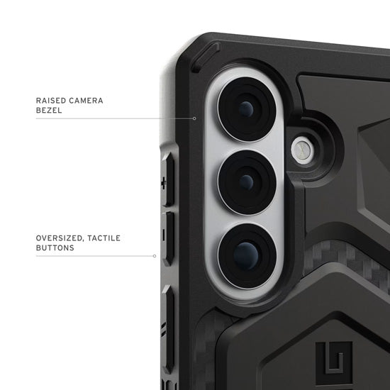 Coque Samsung S26 MONARCH PRO Carbon Fiber