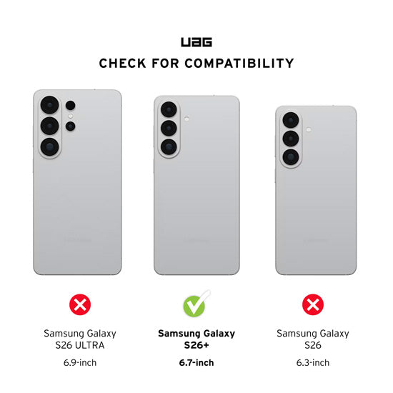 Coque Samsung S26 Plus Trooper MagSafe Ash