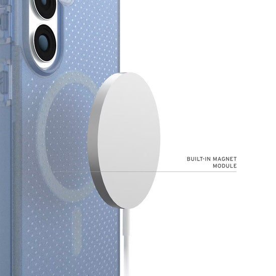 Coque Samsung S26 Plus DOT MagSafe Cloud Blue