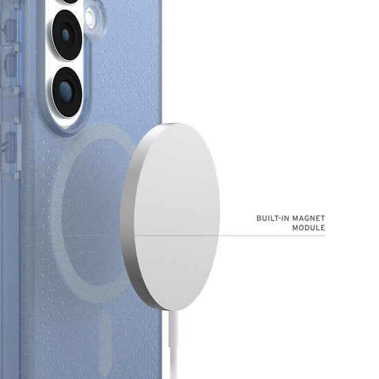 Coque Samsung S26 DOT MagSafe Cloud Blue