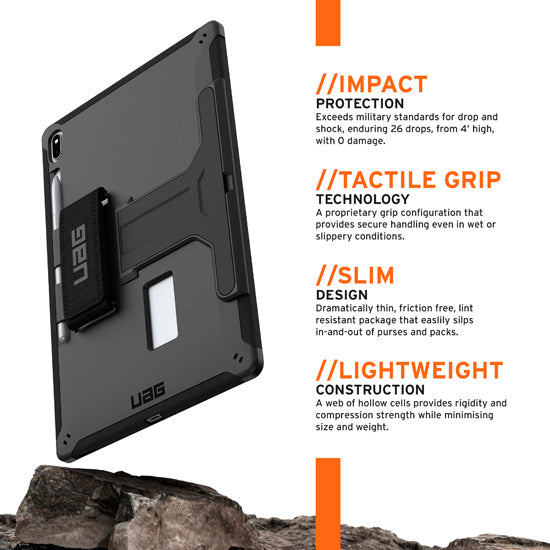 Scout Galaxy Tab S7 Plus Noir Polybag