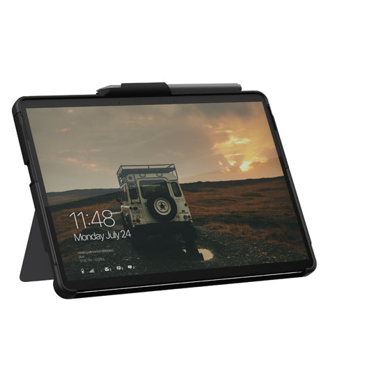 Scout Microsoft Surface Go/Go 2/Go 3/Go 4 avec Handstrap Noir - Polybag