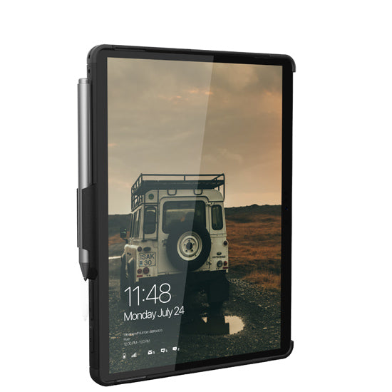 Scout Microsoft Surface Go/Go 2/Go 3/Go 4 avec Handstrap Noir - Polybag