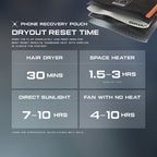 Pochette de récupération pour téléphone - DRYOUT® Active Moisture-Removal Technology™