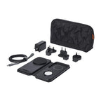 Chargeur de voyage/bureau 3-en-1 + housse