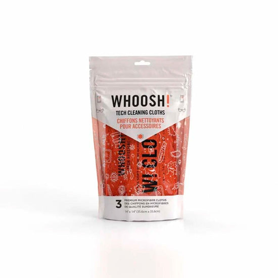 Whoosh XL Chiffons de nettoyage tech (pack de 3)