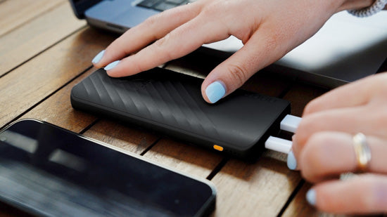 Batterie externe Go2 15W 10.000 mAh Charcoal Black