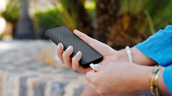 Batterie externe Go2 15W 10.000 mAh Charcoal Black