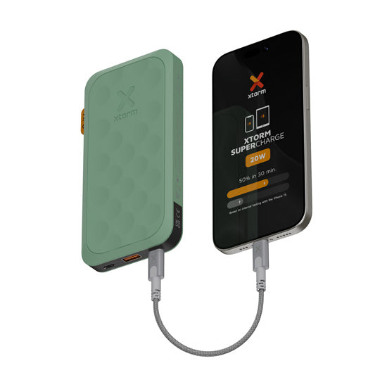 Batterie Fuel Series 5 20W 10.000 mAh Sage Green