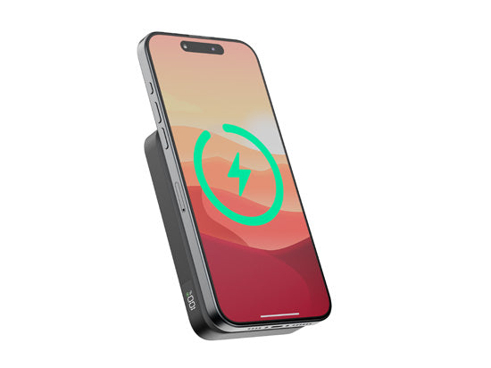 Batterie magnétique sans fil 10.000mAh Noir