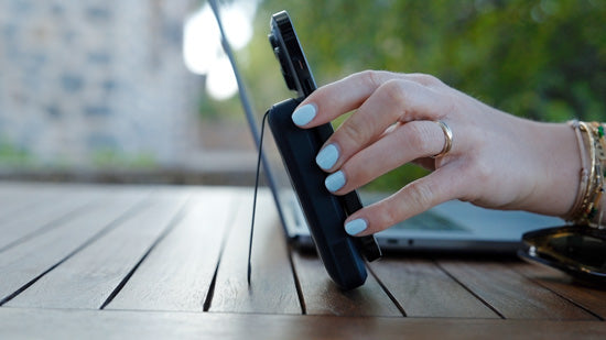 Batterie magnétique sans fil 10.000mAh Noir