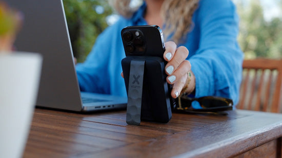 Batterie magnétique sans fil 10.000mAh Noir