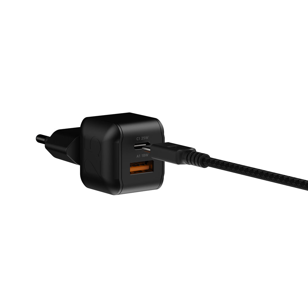 Chargeur mural 25W NextGen Noir