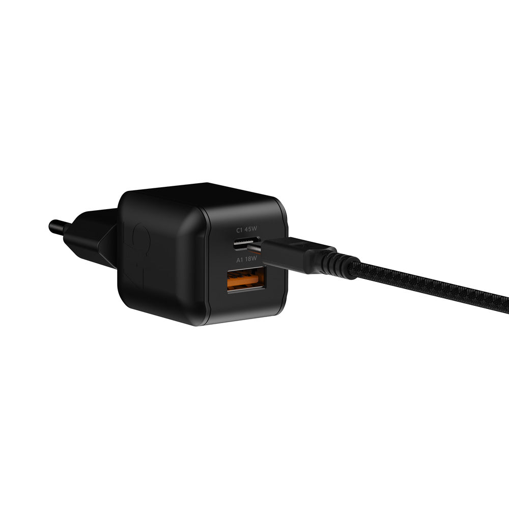 Chargeur mural 45W NextGen Noir