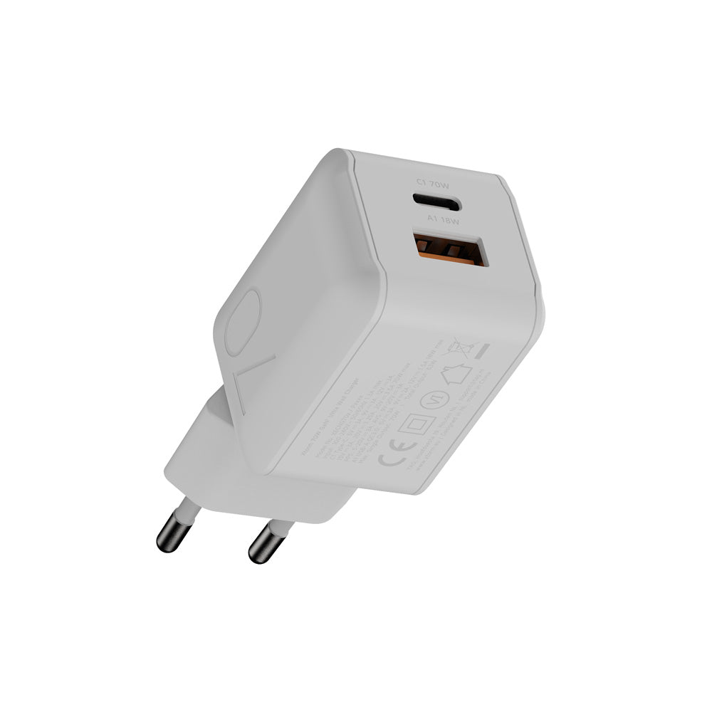 Chargeur mural 70W NextGen Blanc