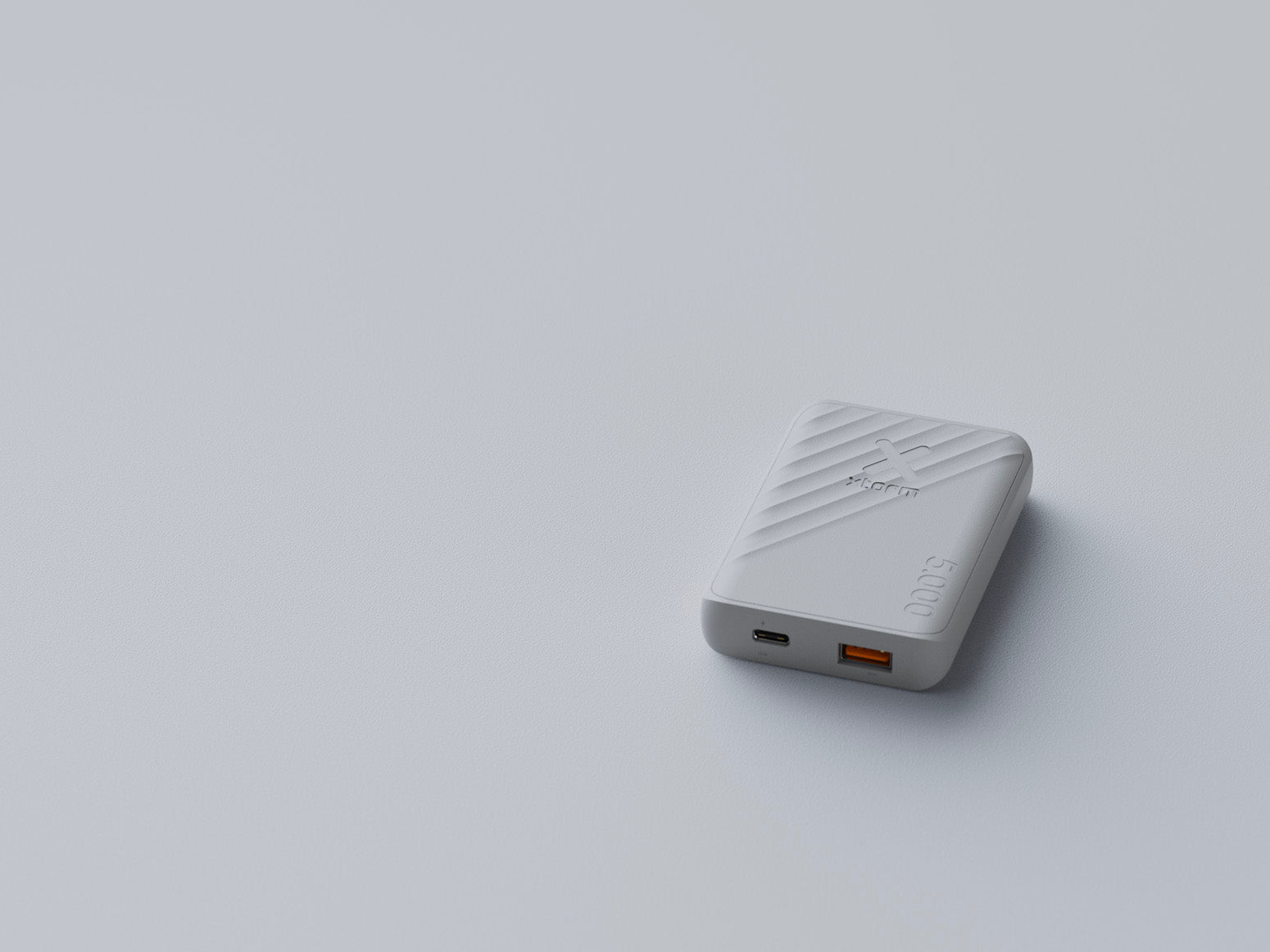 Batterie Externe Go2 12W 5000 mAh Ash White