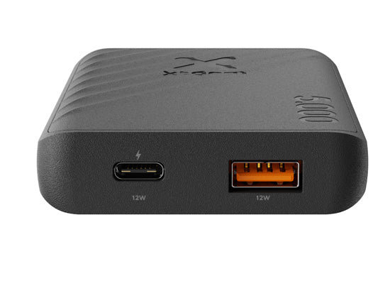 Batterie Externe Go2 12W 5000 mAh Charcoal Black