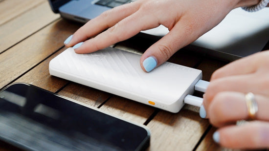 Batterie externe Go2 15W 10.000 mAh Ash White