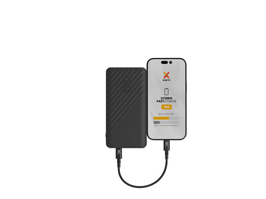Batterie externe Go2 15W 10.000 mAh Charcoal Black