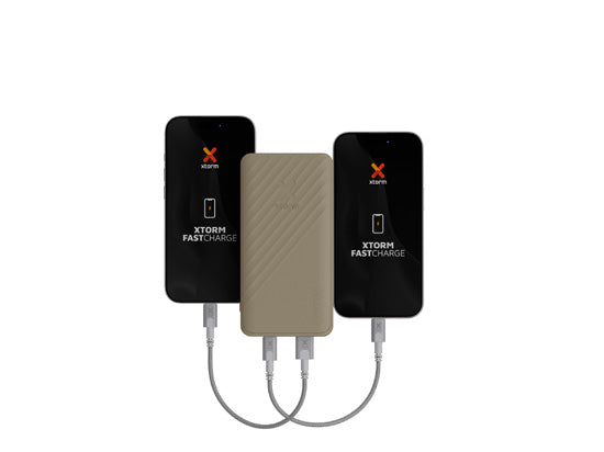 Batterie externe Go2 15W 10.000 mAh Charcoal Clay