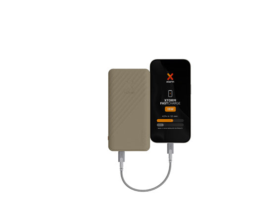 Batterie externe Go2 15W 10.000 mAh Charcoal Clay