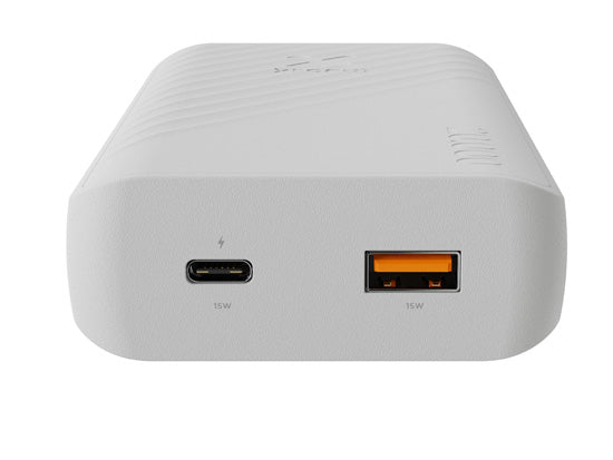 Batterie Externe Go2 15W 20.000 mAh Blanc