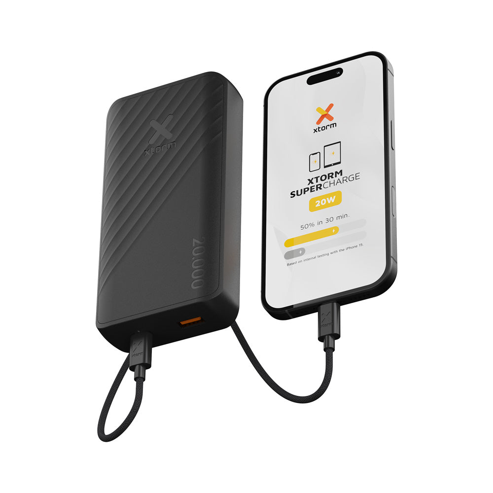 Batterie Externe Go2 20W 20.000 mAh Charcoal Black