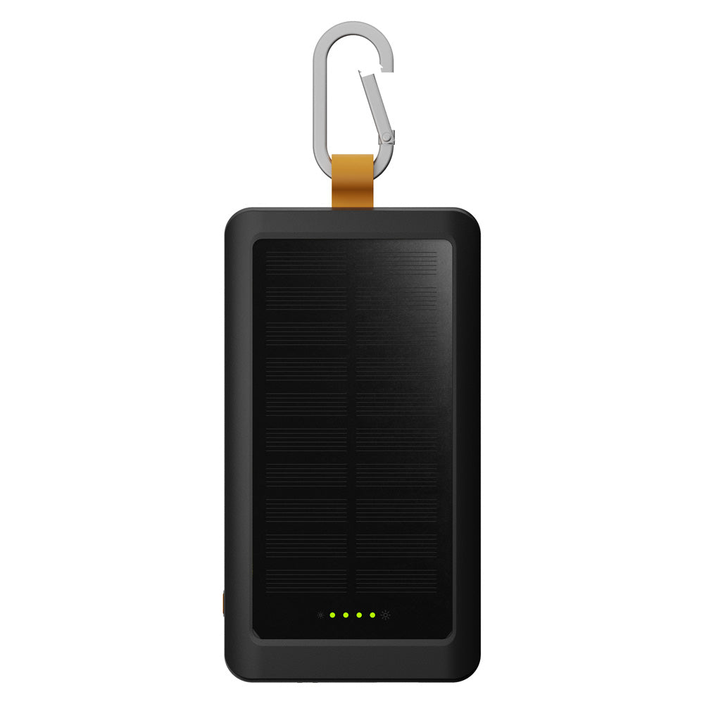 Batterie externe solaire Go2 20 W 10 000 mAh Charcoal Black