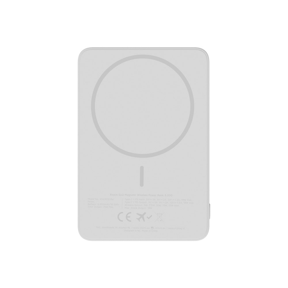 Batterie externe Go2 15 W 5 000 mAh Ice