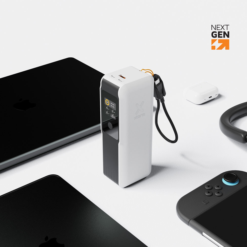 Batterie Externe NextGen 70W 27.000 mAh Blanc