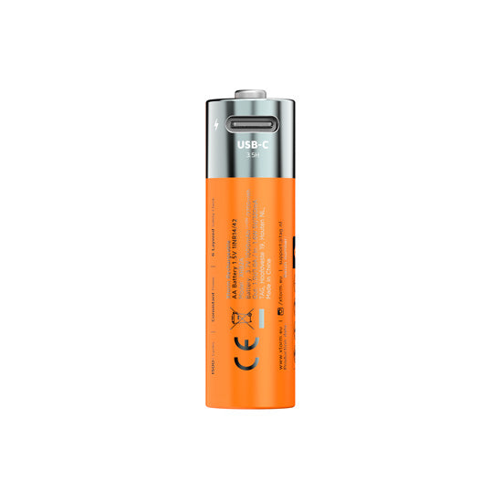 Piles AA NextGen rechargeables USB-C Pack de 4