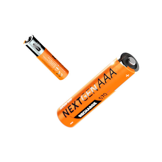 Piles AAA NextGen rechargeables USB-C Pack de 4