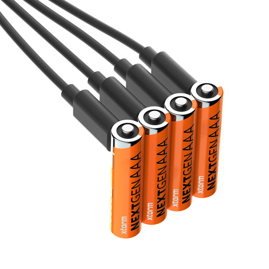 Piles AAA NextGen rechargeables USB-C Pack de 4